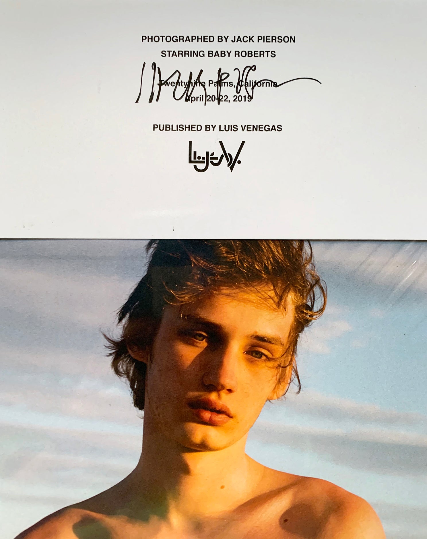 EXTRA SPECIAL SIGNED EDITION - 50 COPIES ONLY - EY! BOY COLLECTION  Volume 1 No.5  JACK PIERSON + BABY ROBERTS
