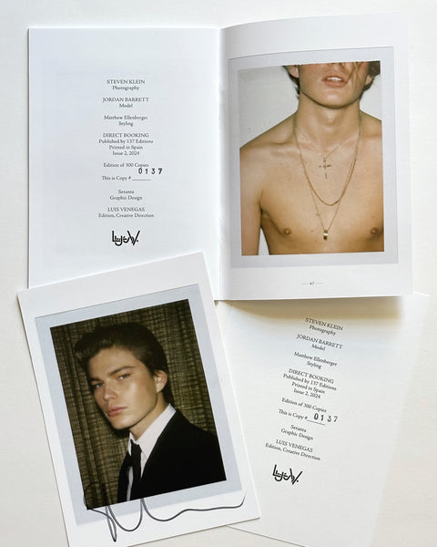 SPECIAL PRICE! DIRECT BOOKING 2  + shirtby T-Shirt / JORDAN BARRETT + STEVEN KLEIN